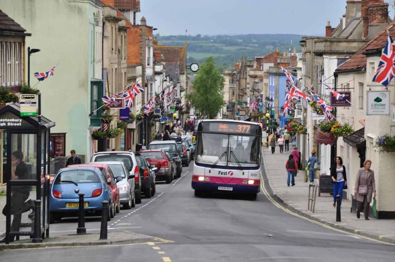 Glastonbury High Street Sanctuary- 2 Bd, Sleeps 4 Exterior foto